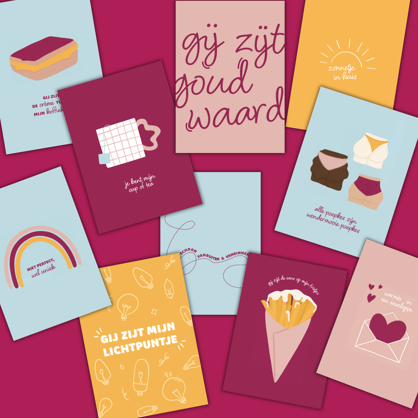 Self-love kaarten + gratis complimentenkaartjes!