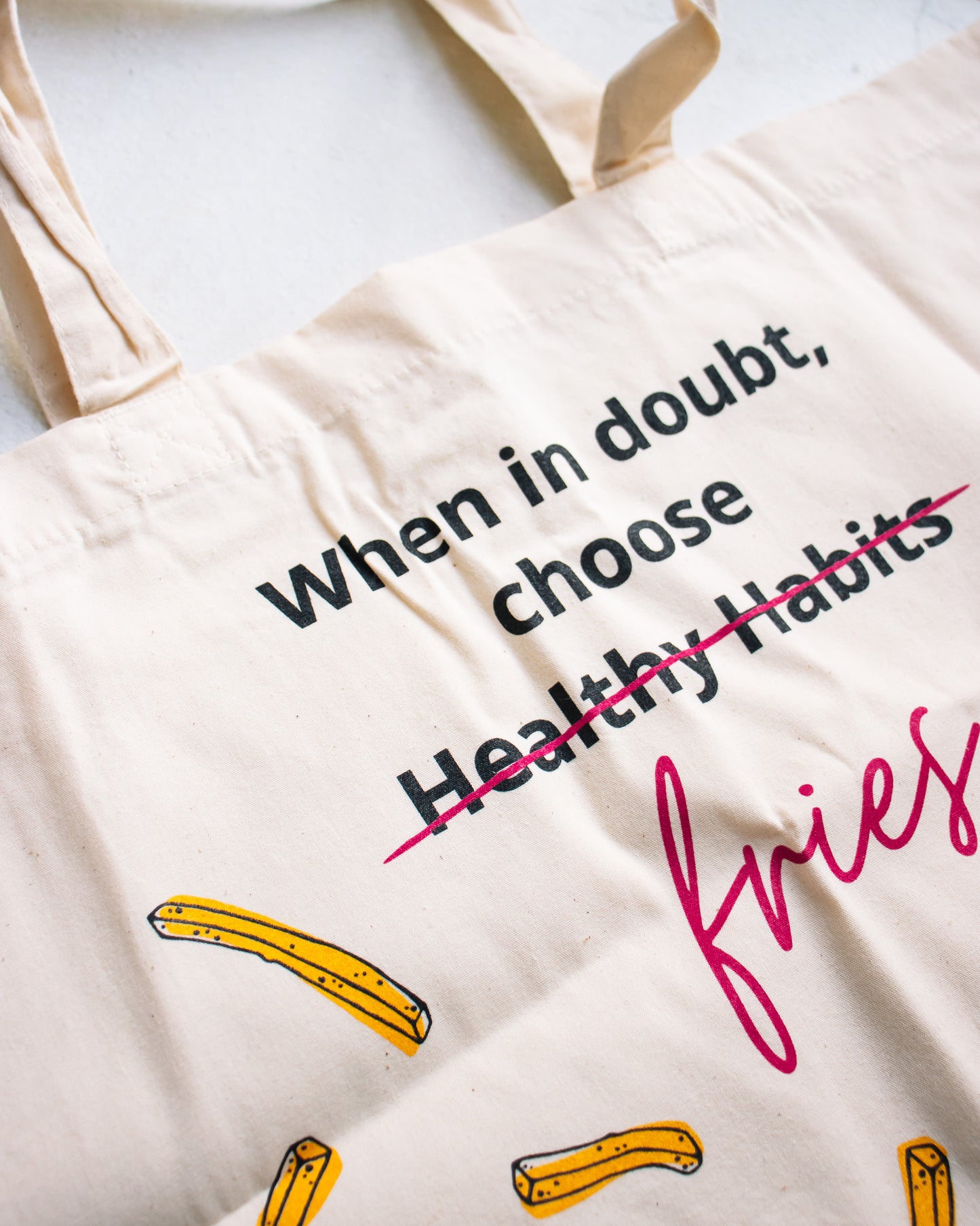 Healthy Habits shoppingtas