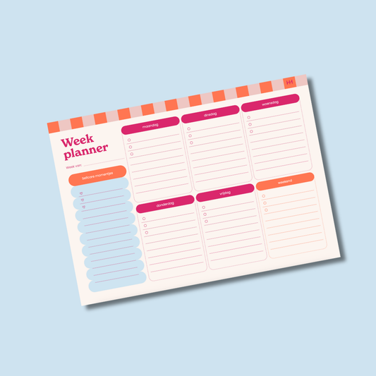 Best verkocht: Healthy Habits weekplanner